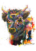 Standing Her Ground - Cow Art Print