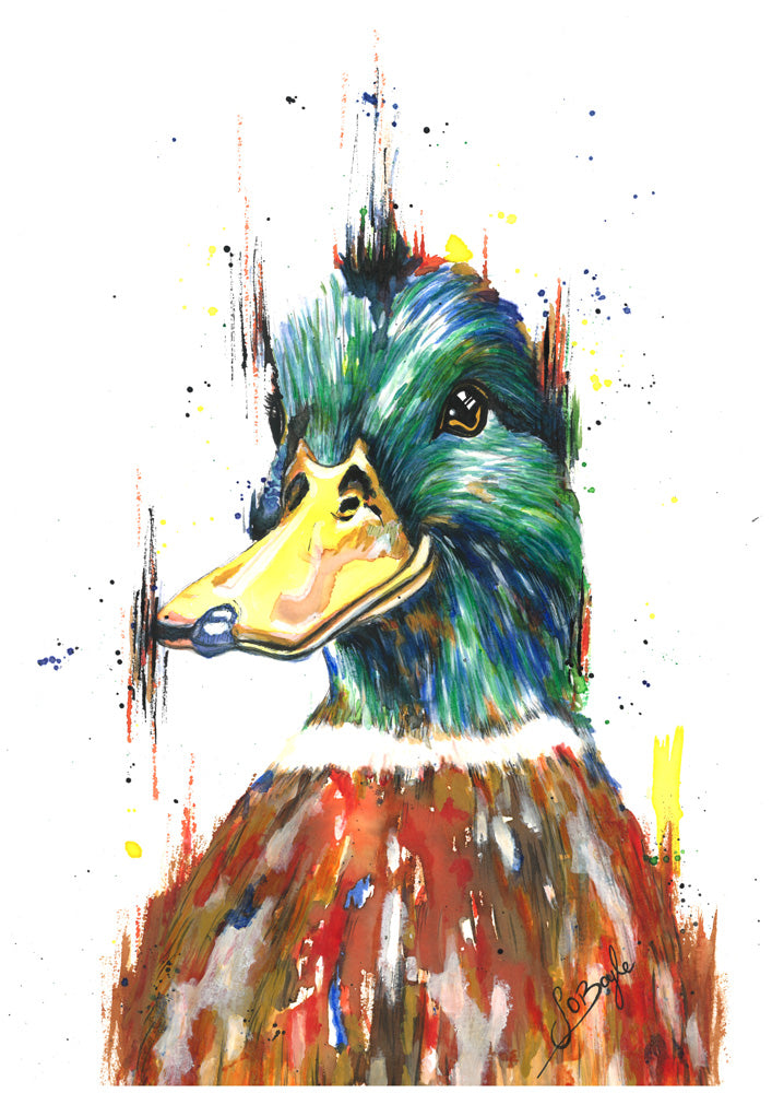 Wild Spirit - Duck Art Print