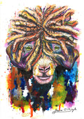 Soft Strength - Sheep Art Print