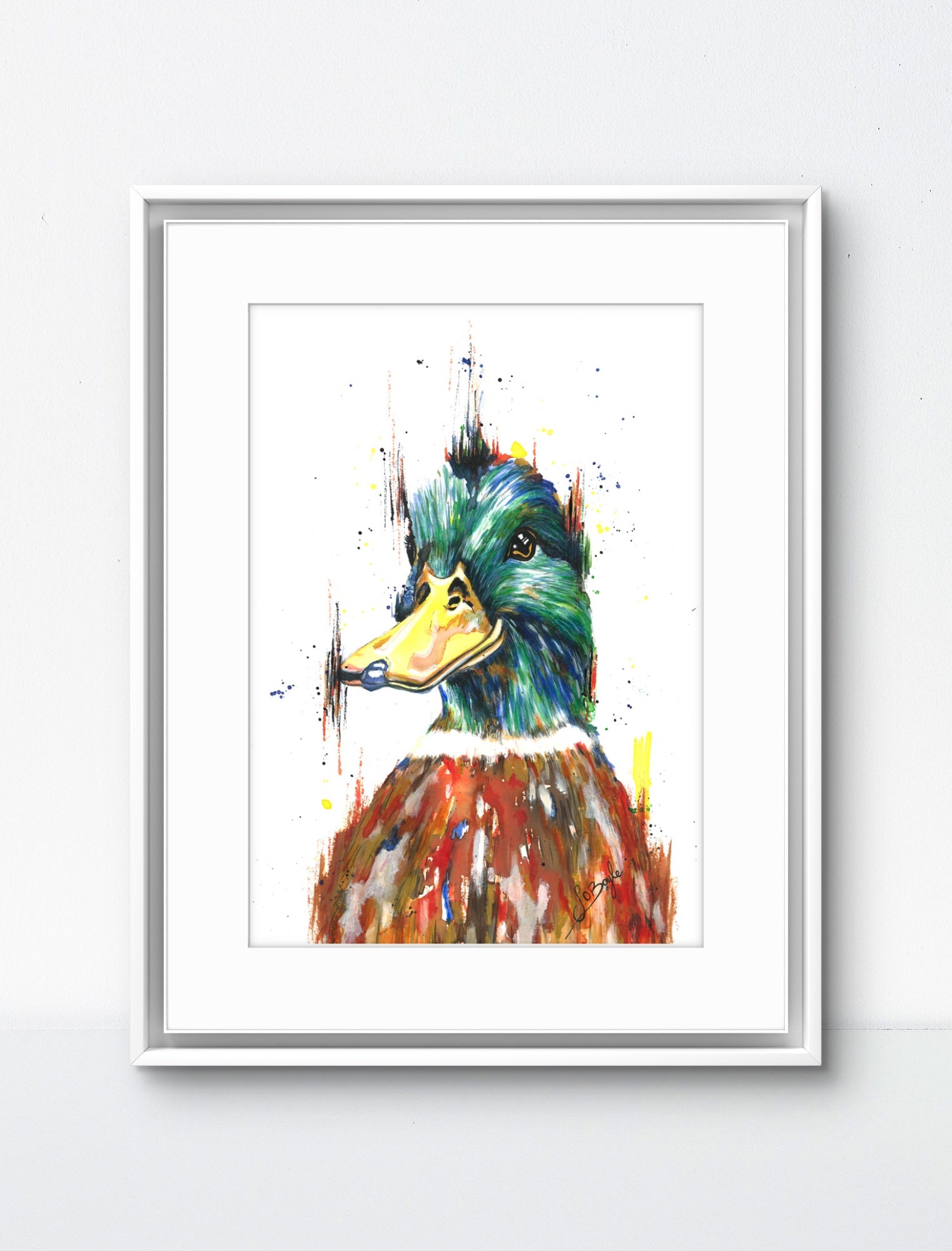 Wild Spirit - Duck Art Print